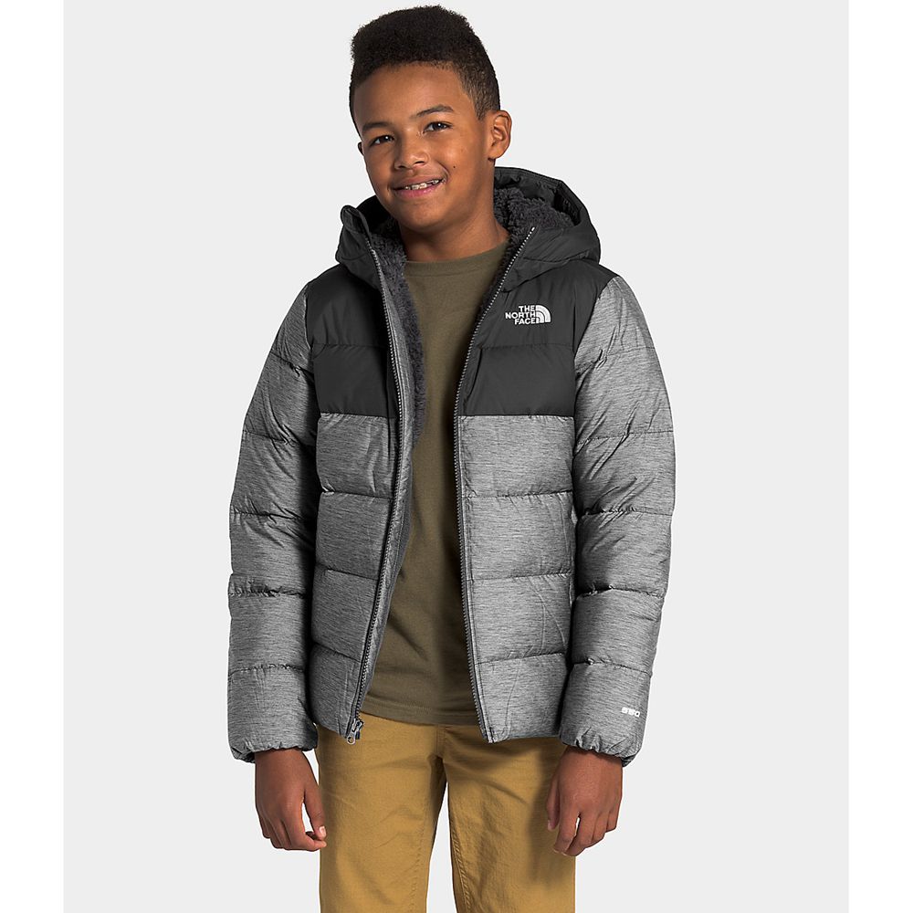 The North Face Hoodie Youth Australia - The North Face Moondoggy Grey (DEB-623754)